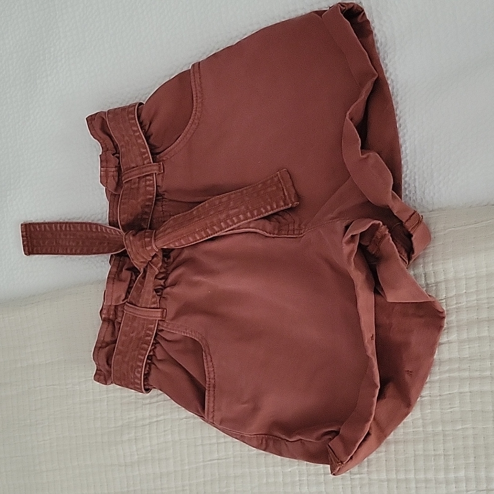 Abercrombie Paper-Bag High Waisted Shorts